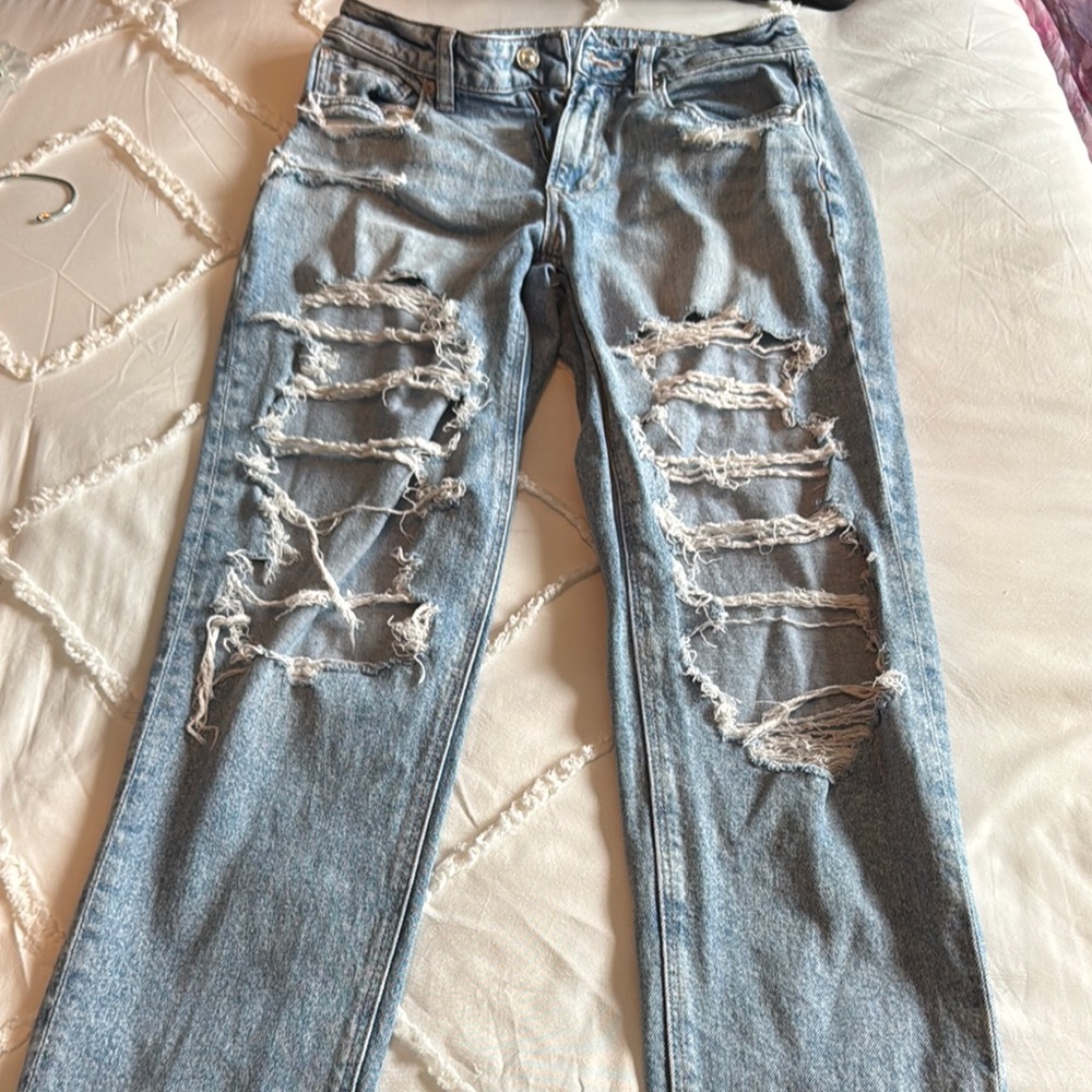 American Eagle Light Blue Stretch Jeans